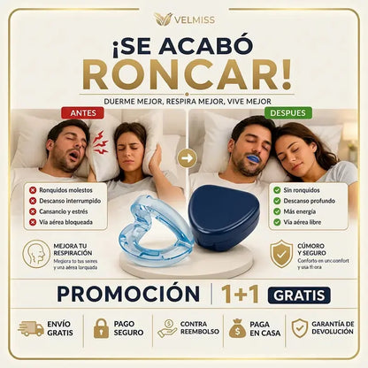 Férula bucal antirronquidos